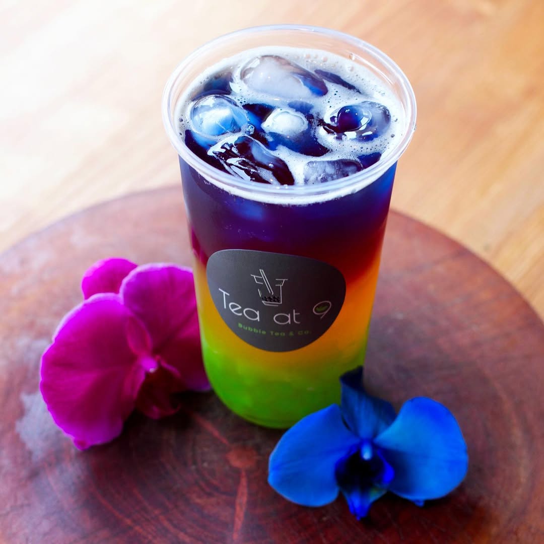 Rainbow Butterfly Pea Tea